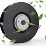 AC backward curved turbo centrifugal fan — detail image