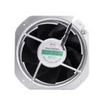 Brushless AC axial fan for large enclosures