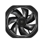Large-frame AC cabinet cooling fan for panels and plant rooms