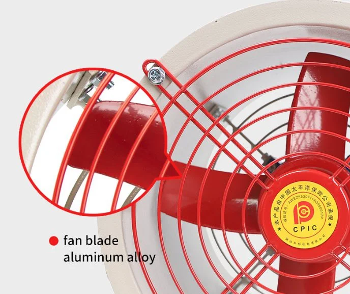 BT35-11 high temperature explosion-proof axial fan — detail image