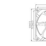 dc brushless fan — detail image