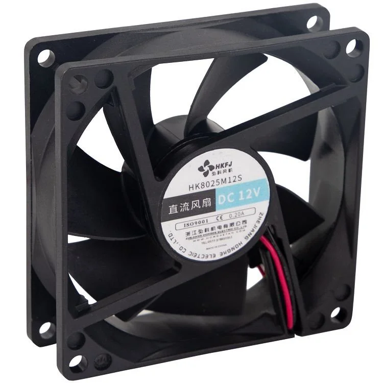 dc brushless fan for equipment cooling