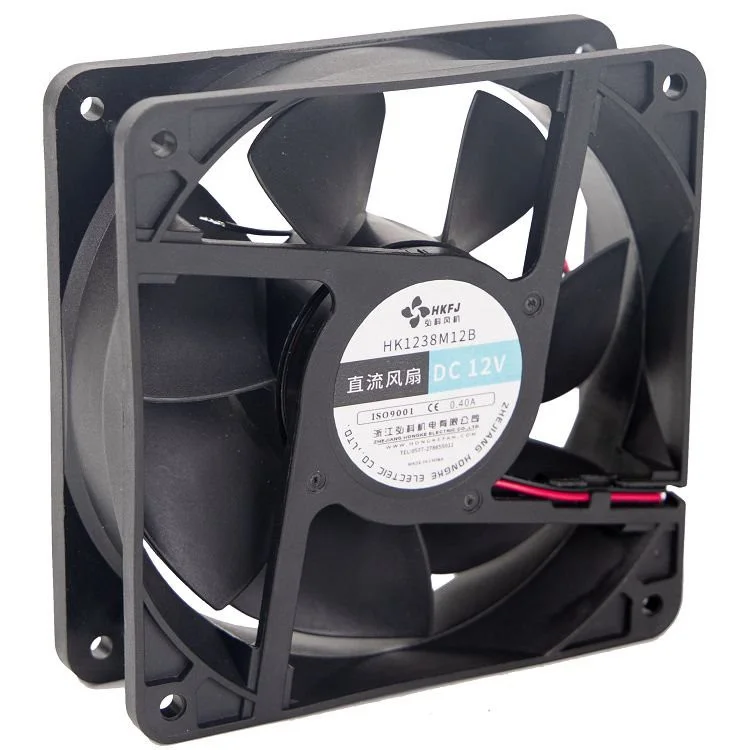 dc high flow fan for equipment cooling