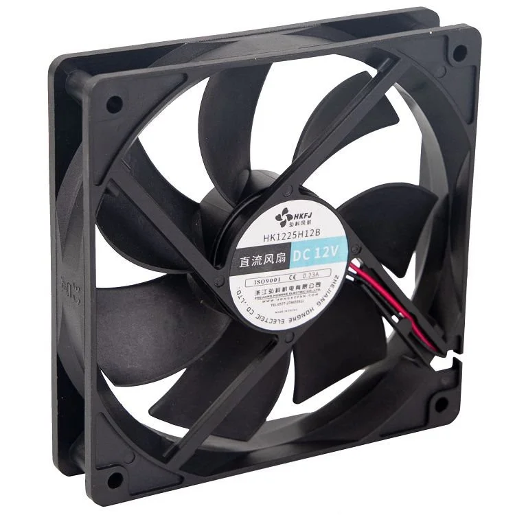dc ventilation fan for equipment cooling