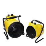 Electric fan heater for fan and cabinet installations