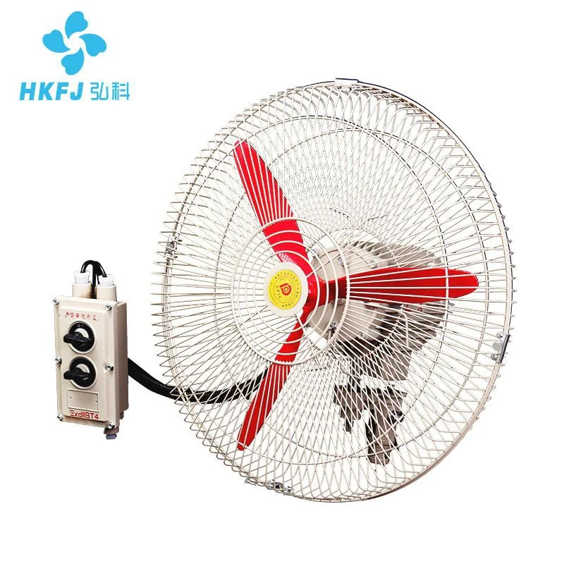 FB-500 600 750 wall mount explosion-proof fan — detail image