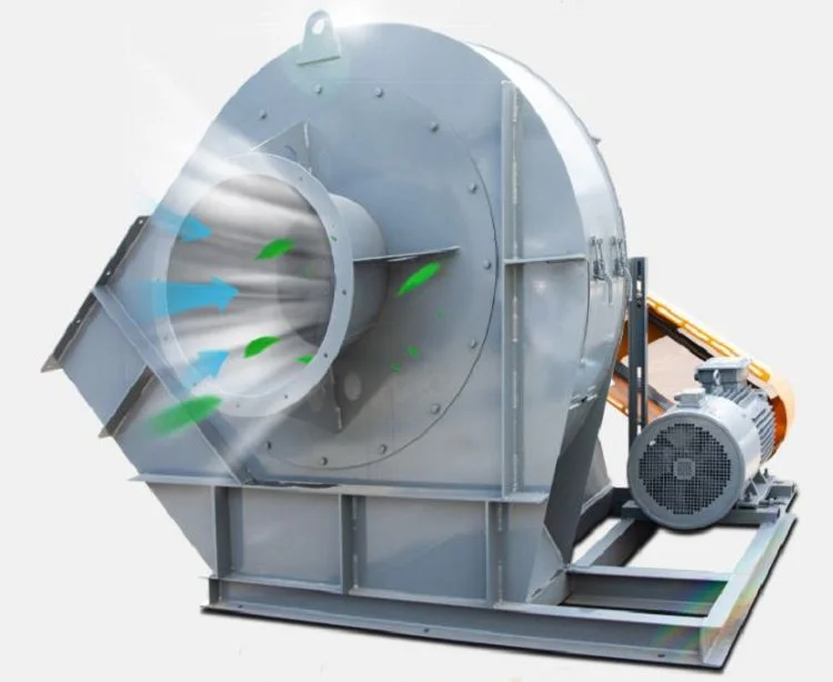 High temperature industrial boiler fan — detail image