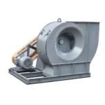 High temperature industrial boiler fan for industrial air movement