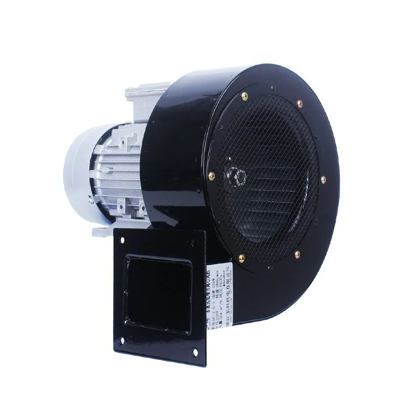 Low noise AC centrifugal blower for industrial air movement