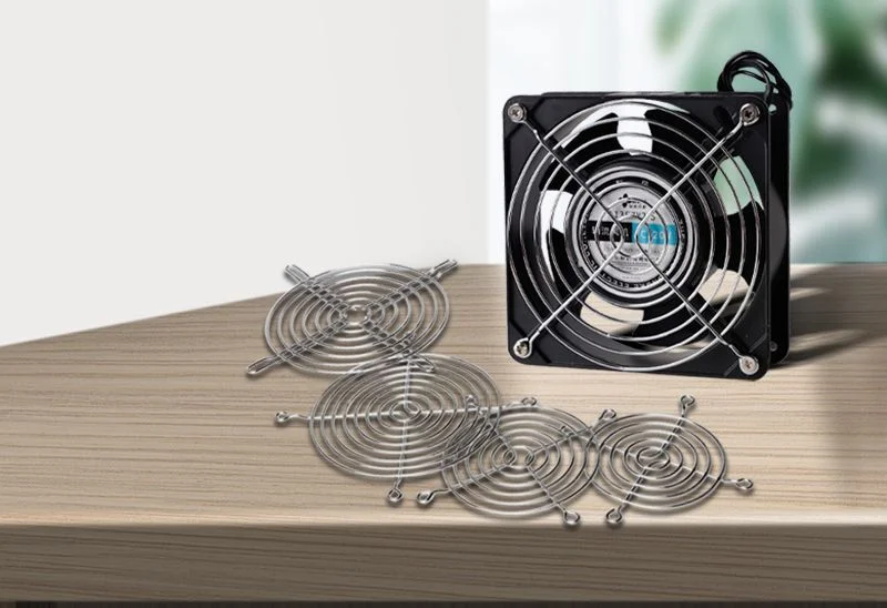 Metal fan guard — detail image