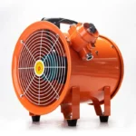 Portable explosion-proof fan for tank and confined space work